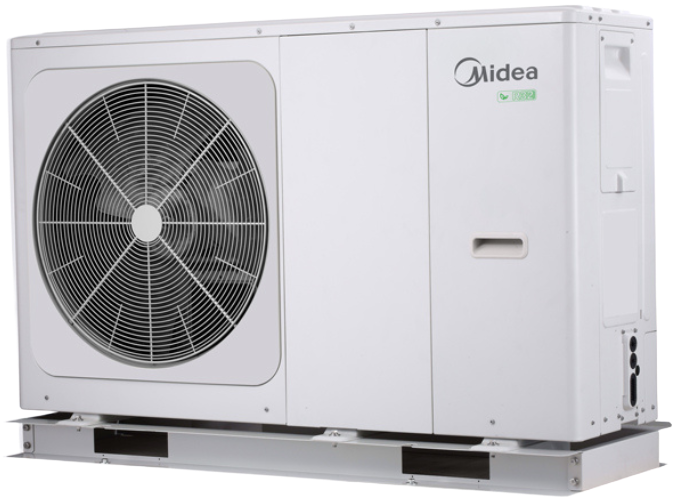 Midea toplotna pumpa monoblok 10kw SA GREJAČEM – MHC–V10W/D2N8-BE30 monofazna